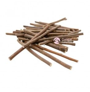 Palitos de madera natural de sauce para roer. Ideales para conejos, cobayas, chinchillas y hámster.