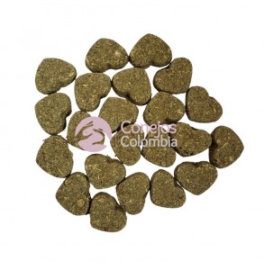 Galletas de heno y vegetales para conejos, cuys, cobayas, chinchillas y hamster | Conejos Colombia