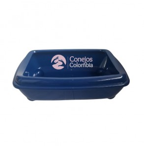 Arenera de material resistente y diseño pensado para prevenir accidentes – perfecta para rincones | Conejos colombia